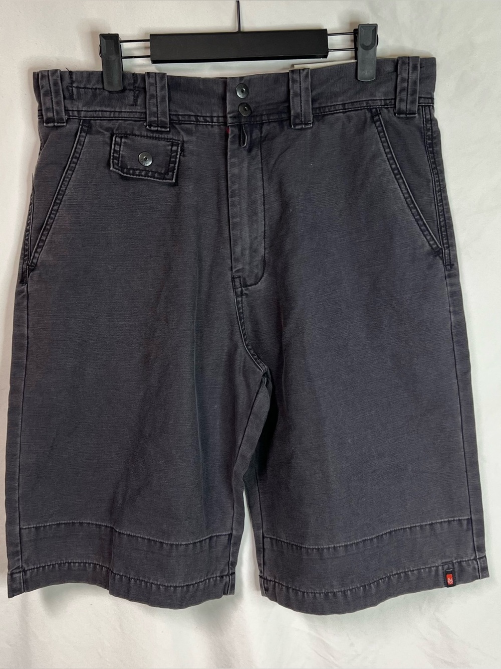 Vintage Y2K Emerica Skateboards Shorts Mens 32 Faded Black Thrasher NWT
